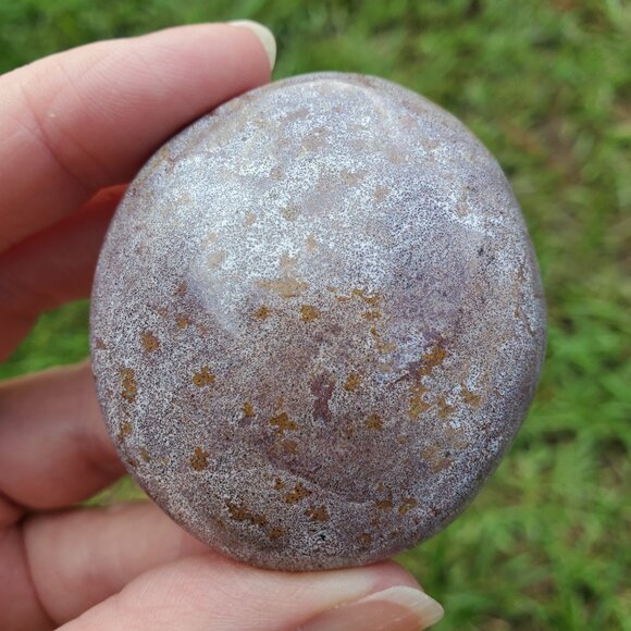 Ocean Jasper Palm Stone (OJ135) - Picture 1 of 6